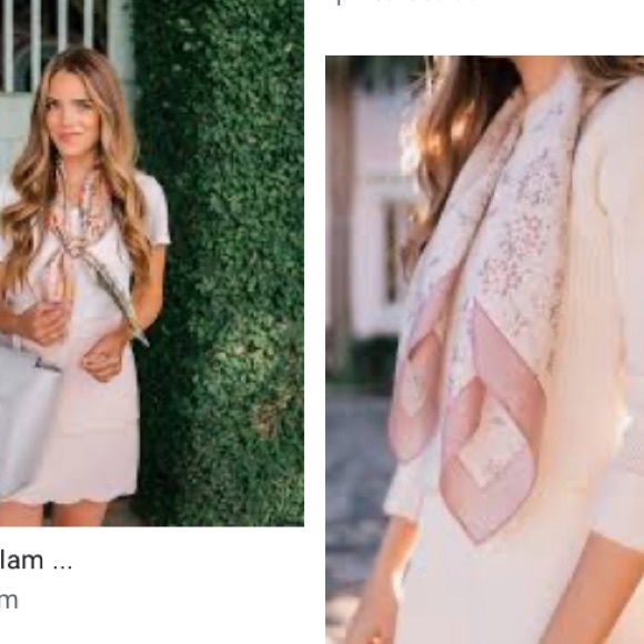 Gal meets glam ❗️LAST ONE ❗️100% silk scarf - Picture 3 of 8